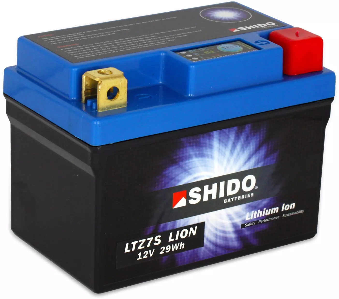 Shido Lithium-Ionen Batterie YTZ10S